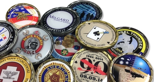 QuickFAST! Express Coins, Challenge Coins