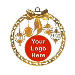 Custom Christmas Ornaments - Your Logo Here