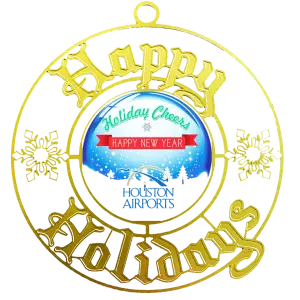 Happy Holidays Christmas Ornament